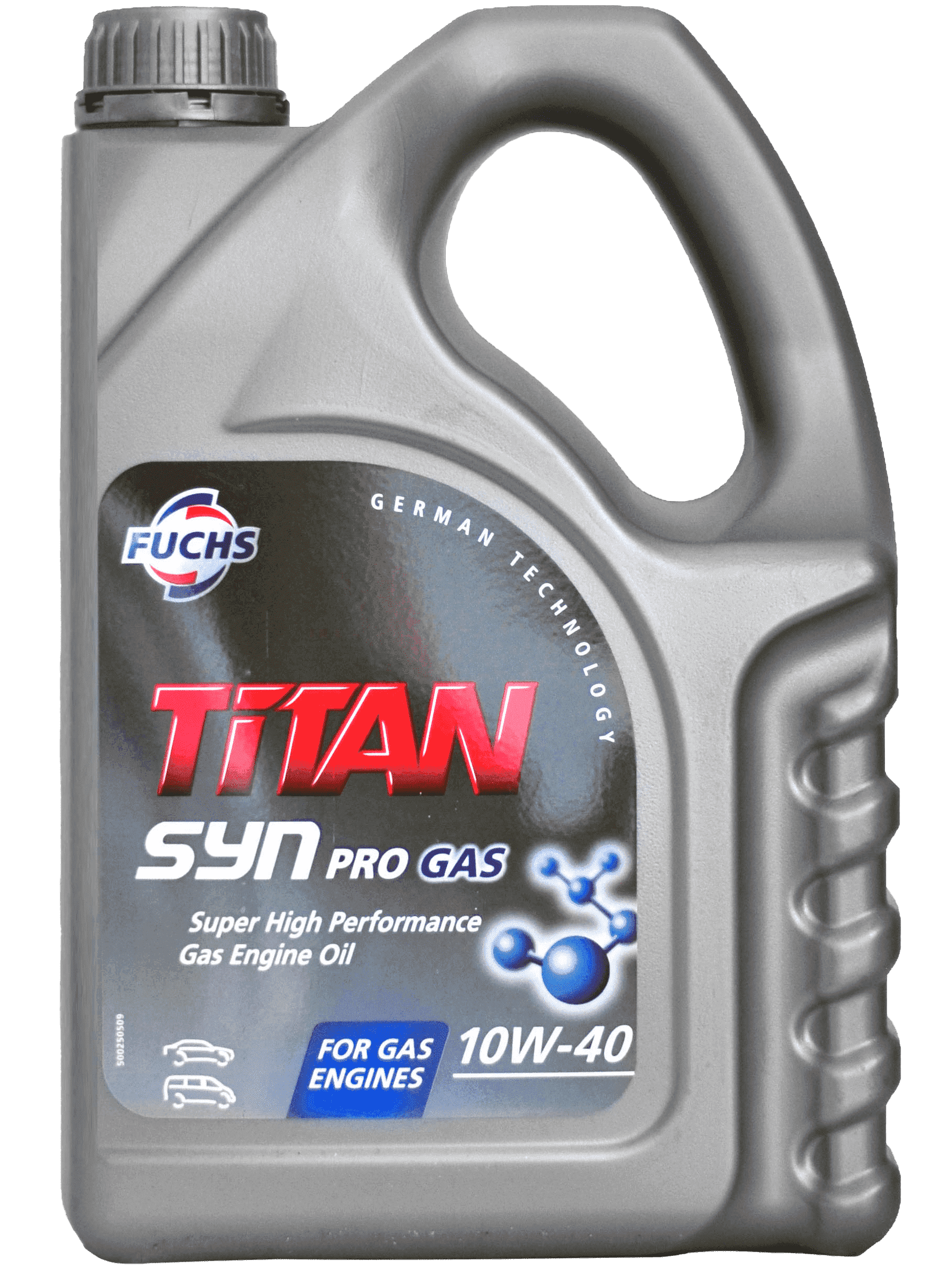 Моторное масло Fuchs TITAN SYN PRO GAS 10W-40, 4л (Fuchs: 601004322)